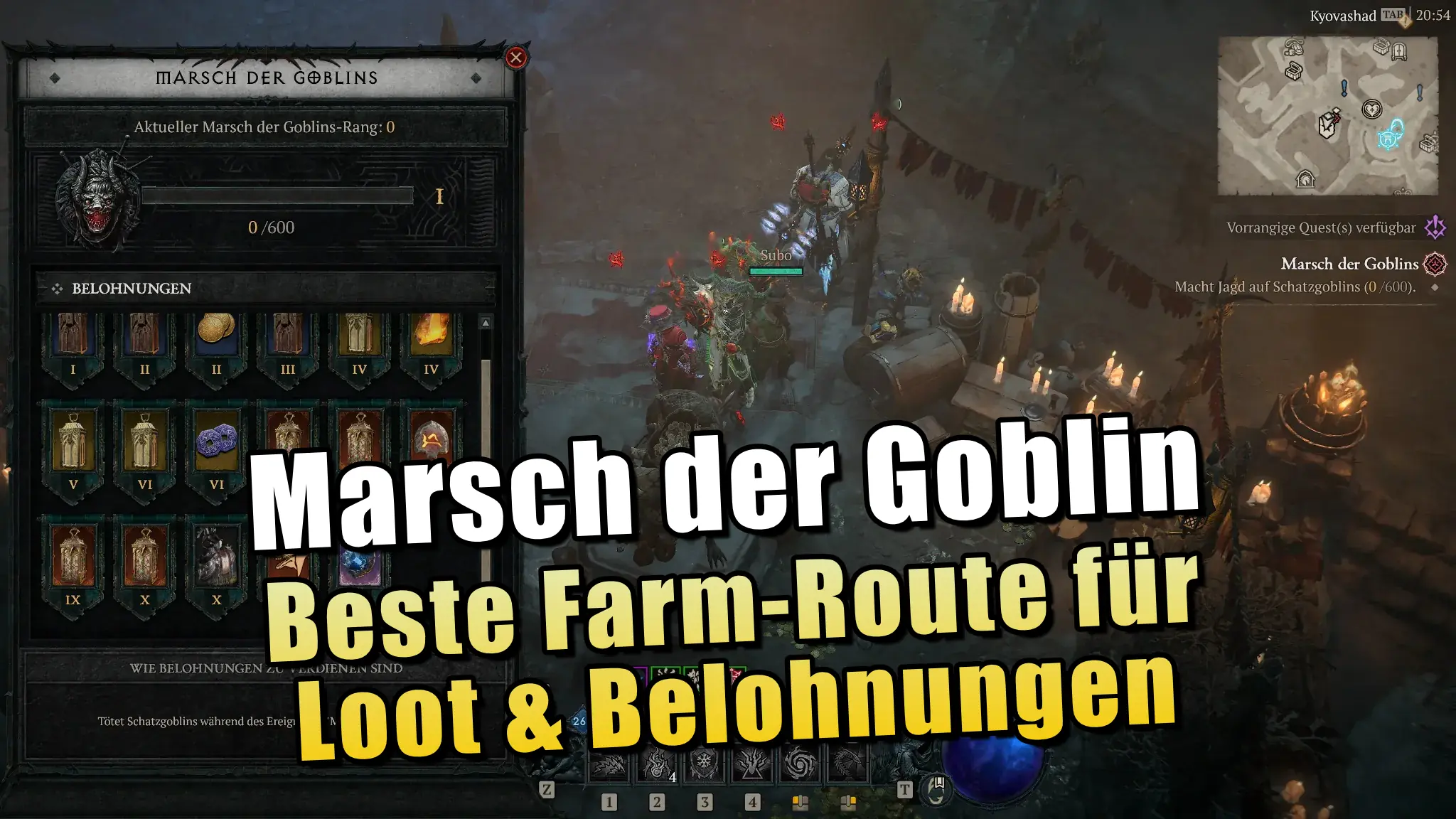 Diablo 4 Marsch der Goblins: Beste Farm-Route für Loot und Belohnungen