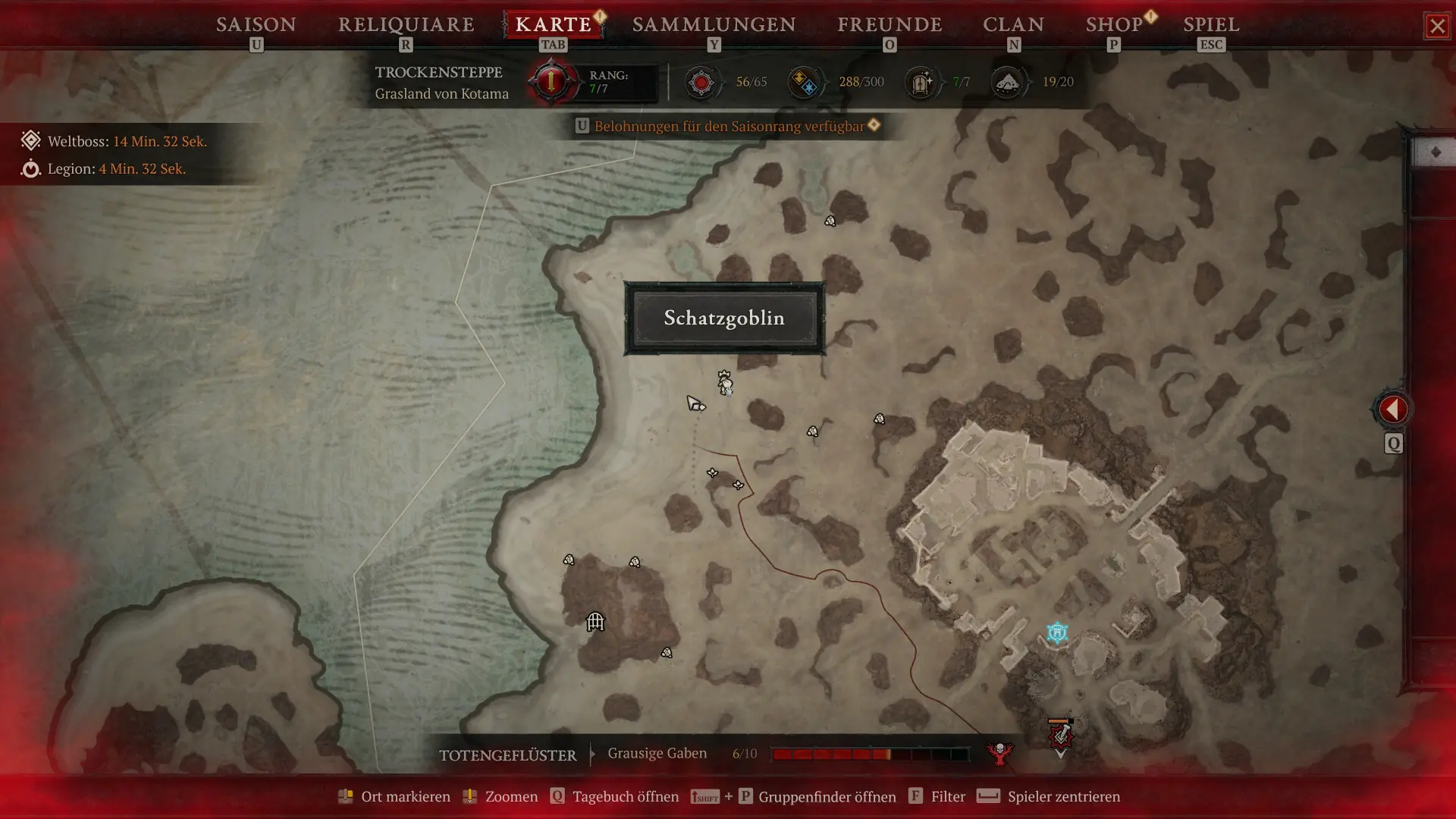 Goblin-Farmrouten in Diablo 4