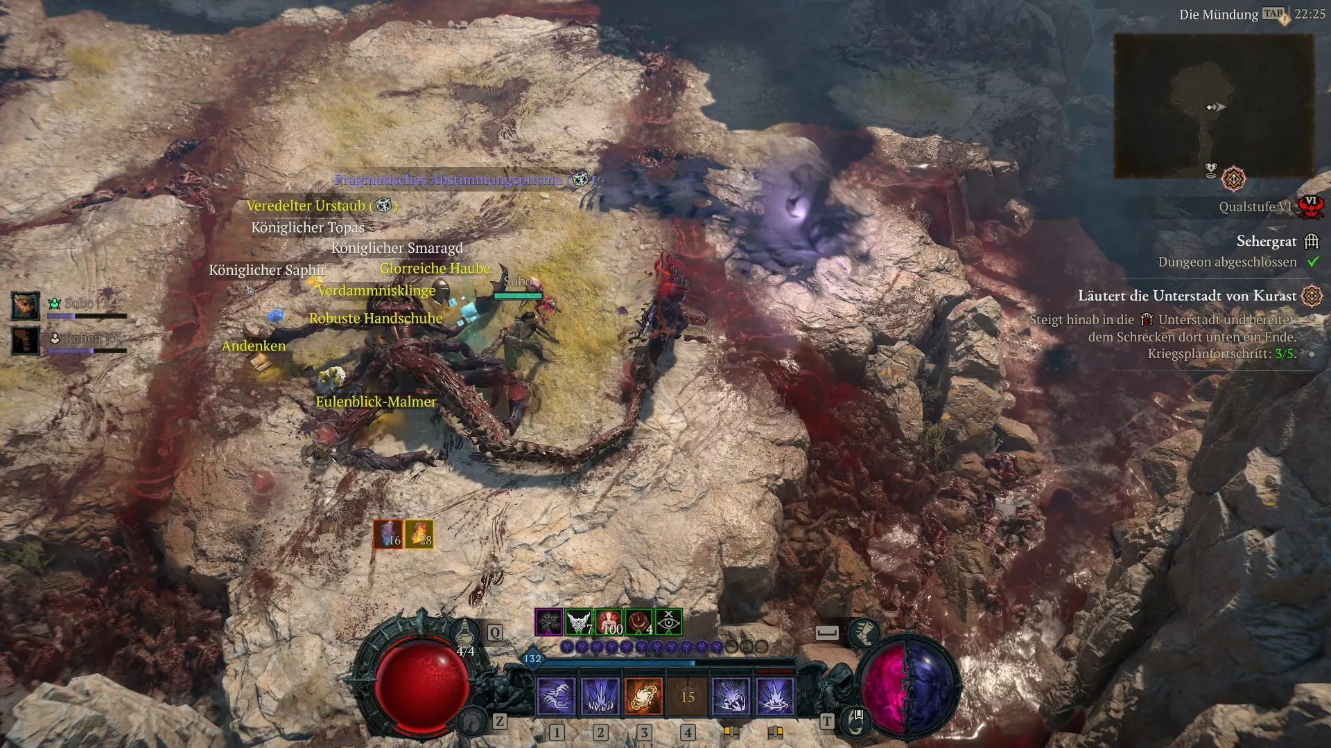 Diablo 4: Mit diesem Trick farmst du Große Edelsteine in Rekordzeit