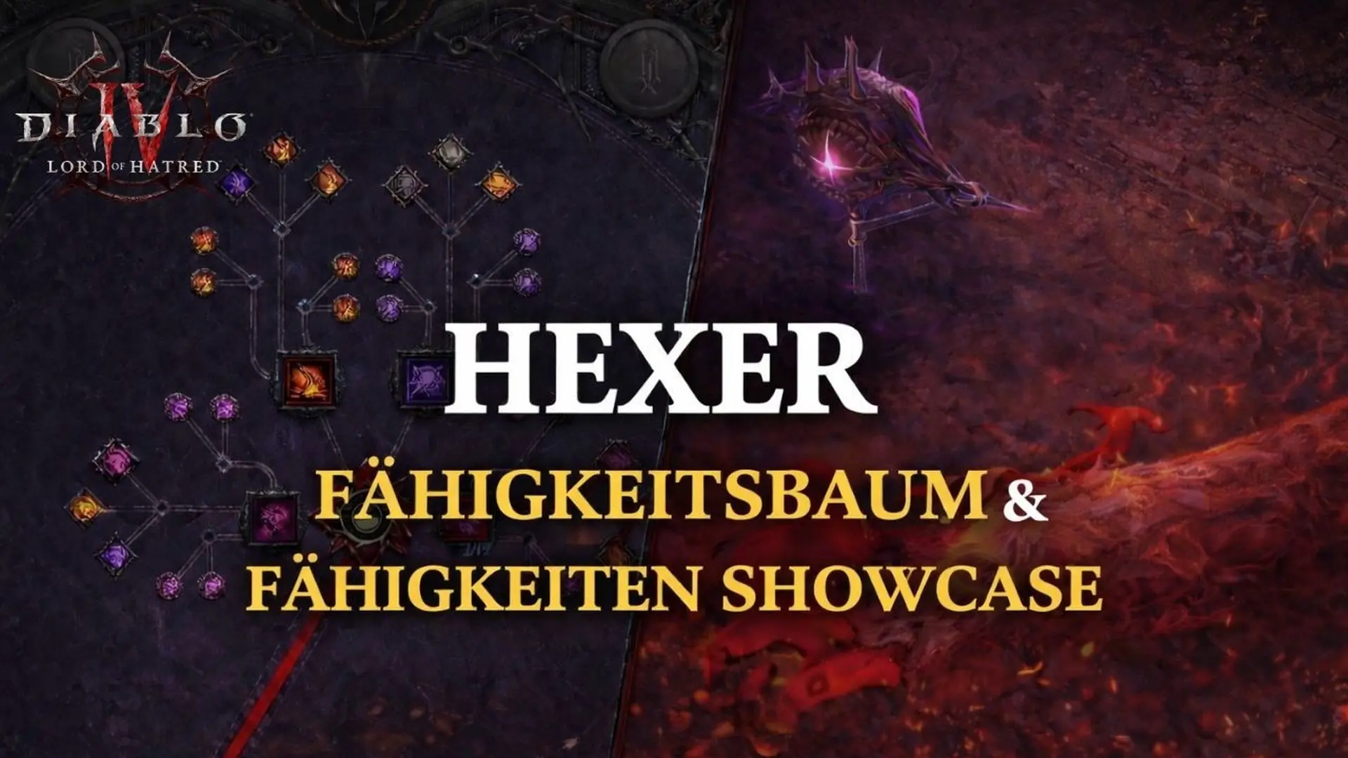 Alle Fertigkeiten vom Diablo 4 Hexenmeister im Überblick
