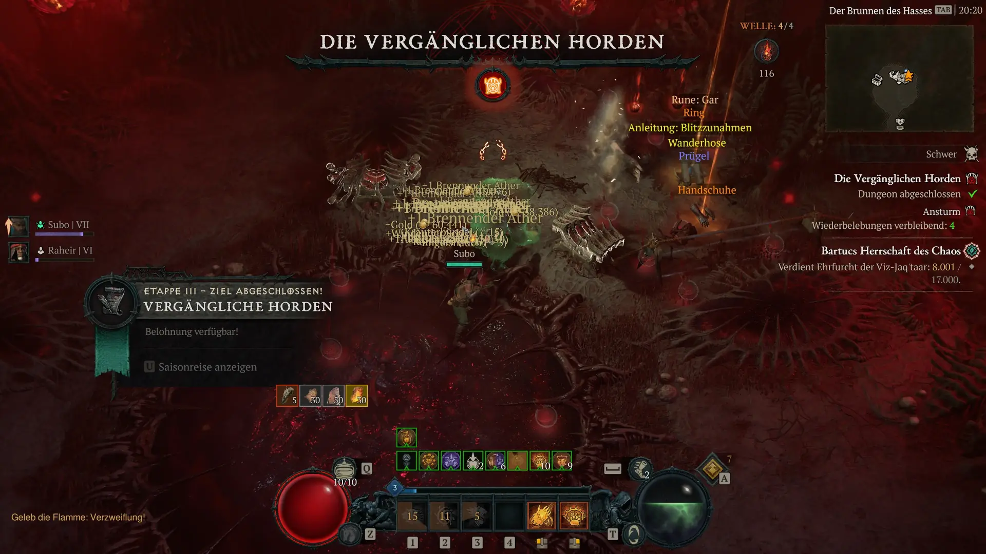 Diablo 4 Season 10: Die besten Gaben für Höllenhorden