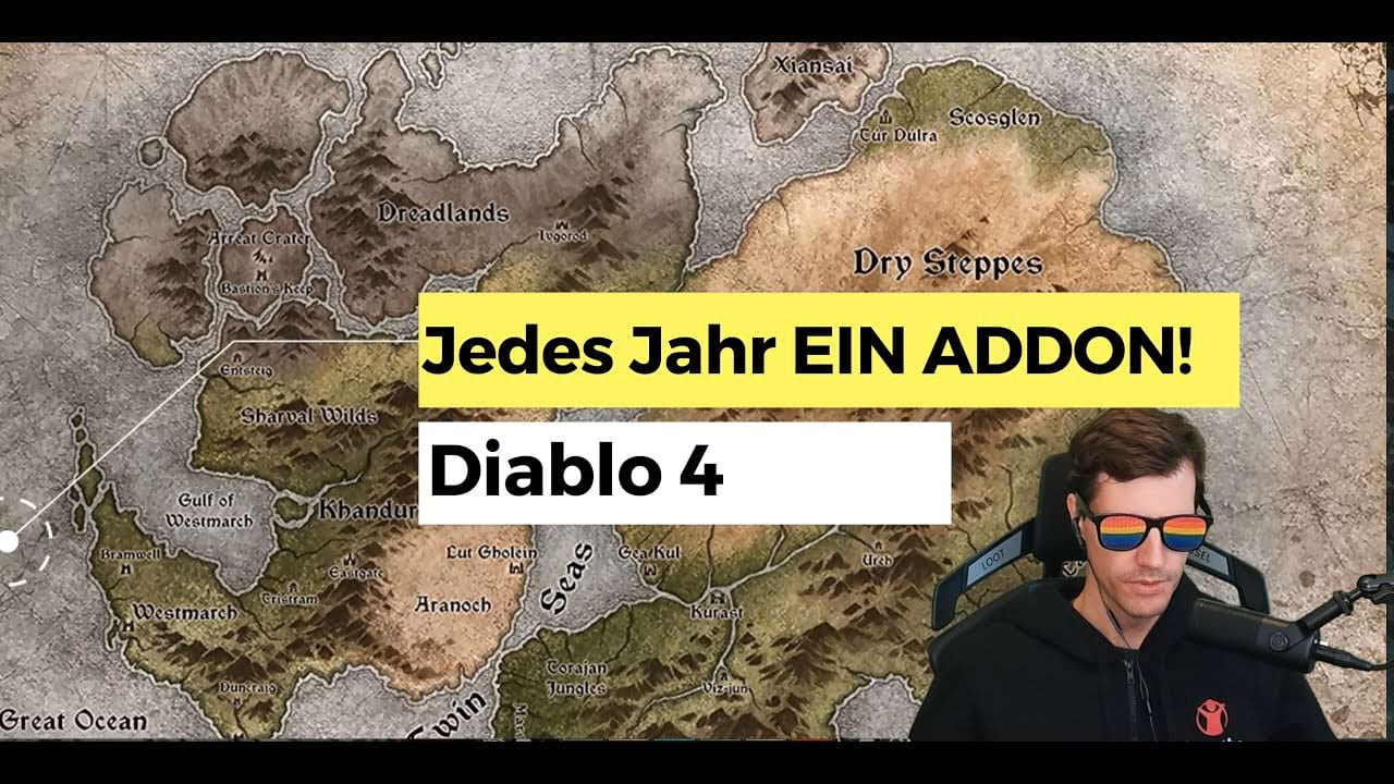 Diablo 4: Jedes Jahr eine neue Erweiterung
