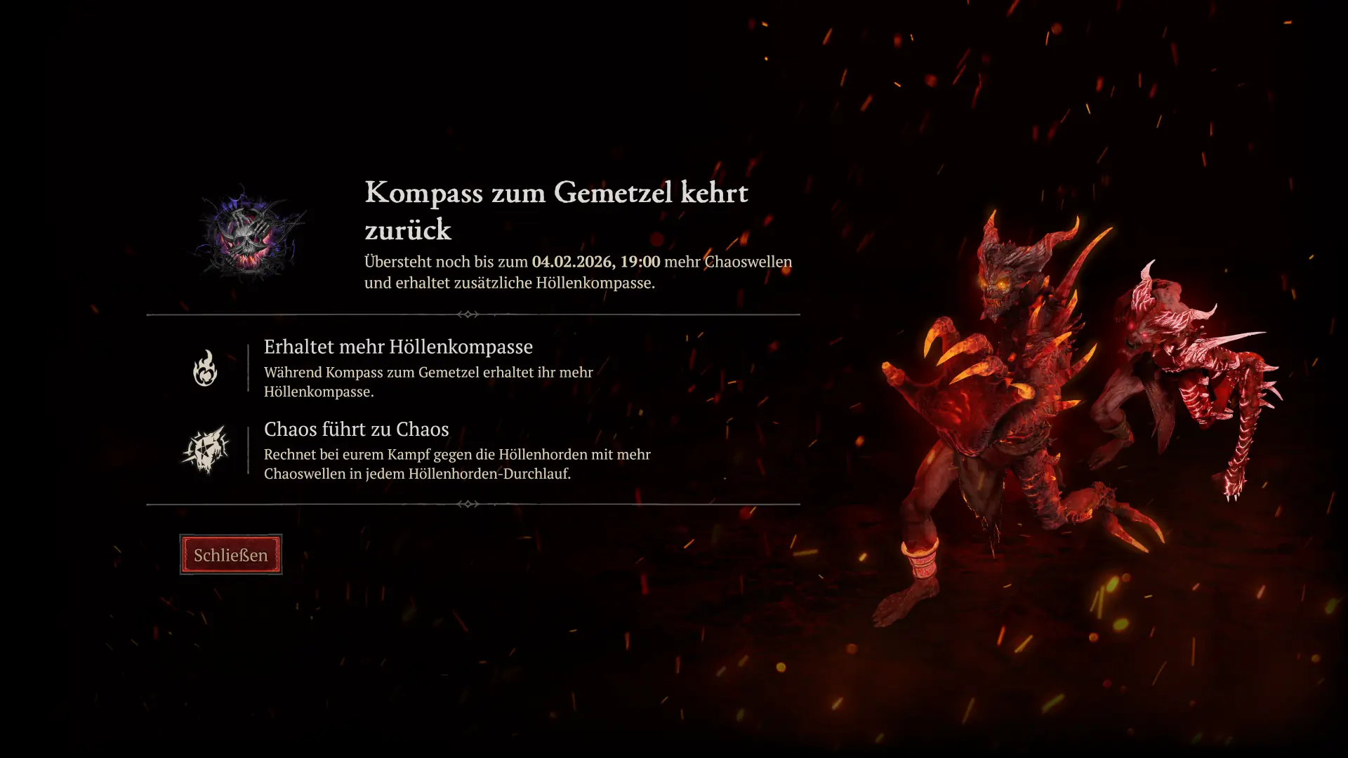 Kompass zum Gemetzel Event hat in Diablo 4 begonnen