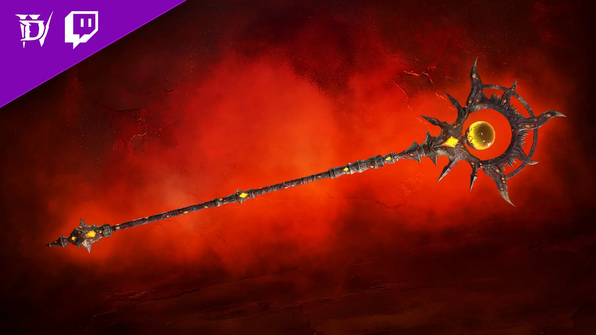 Kosmetischer Stab „Verfallende Korona“