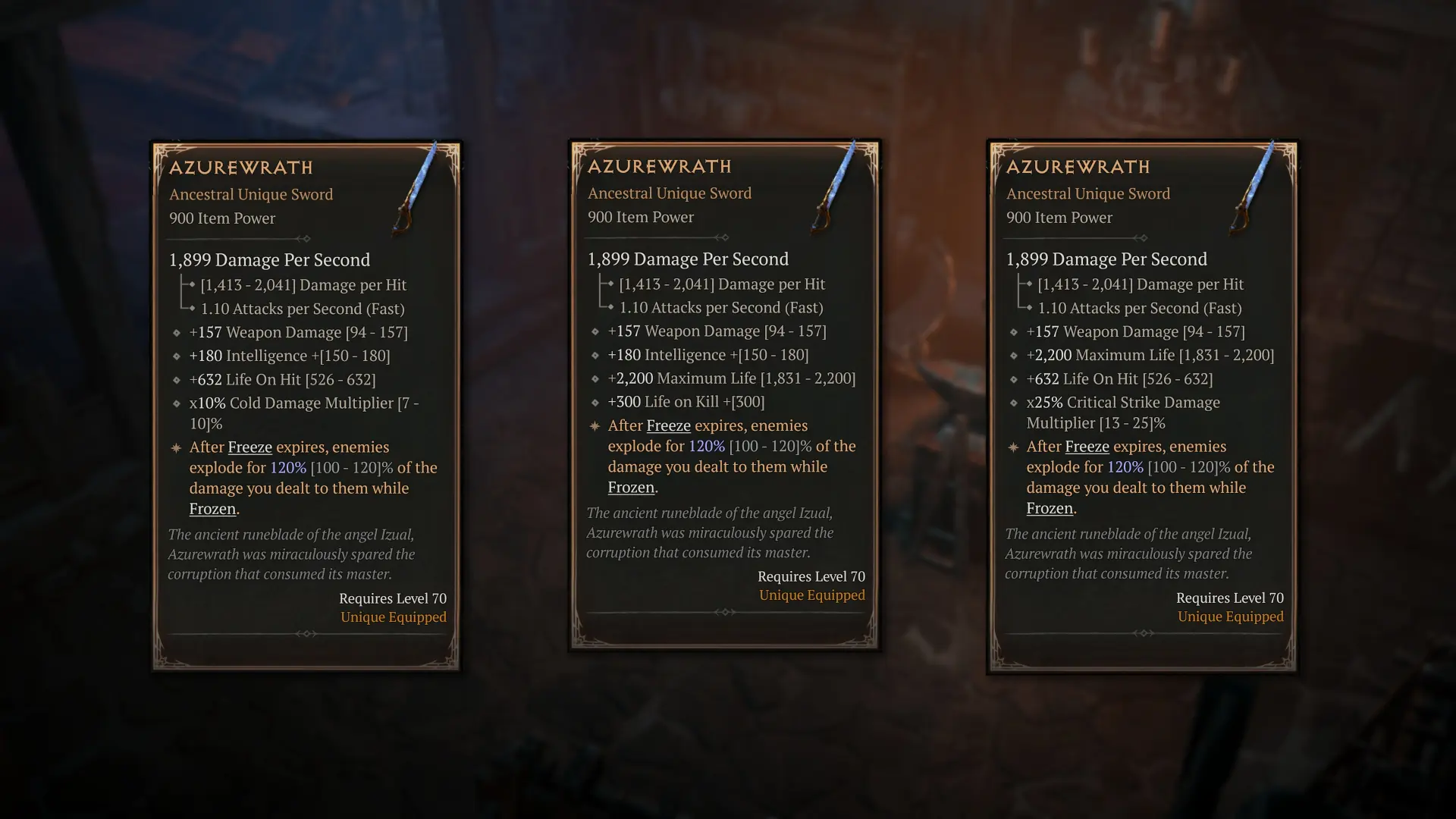 Uniques in Diablo 4: Lord of Hatred