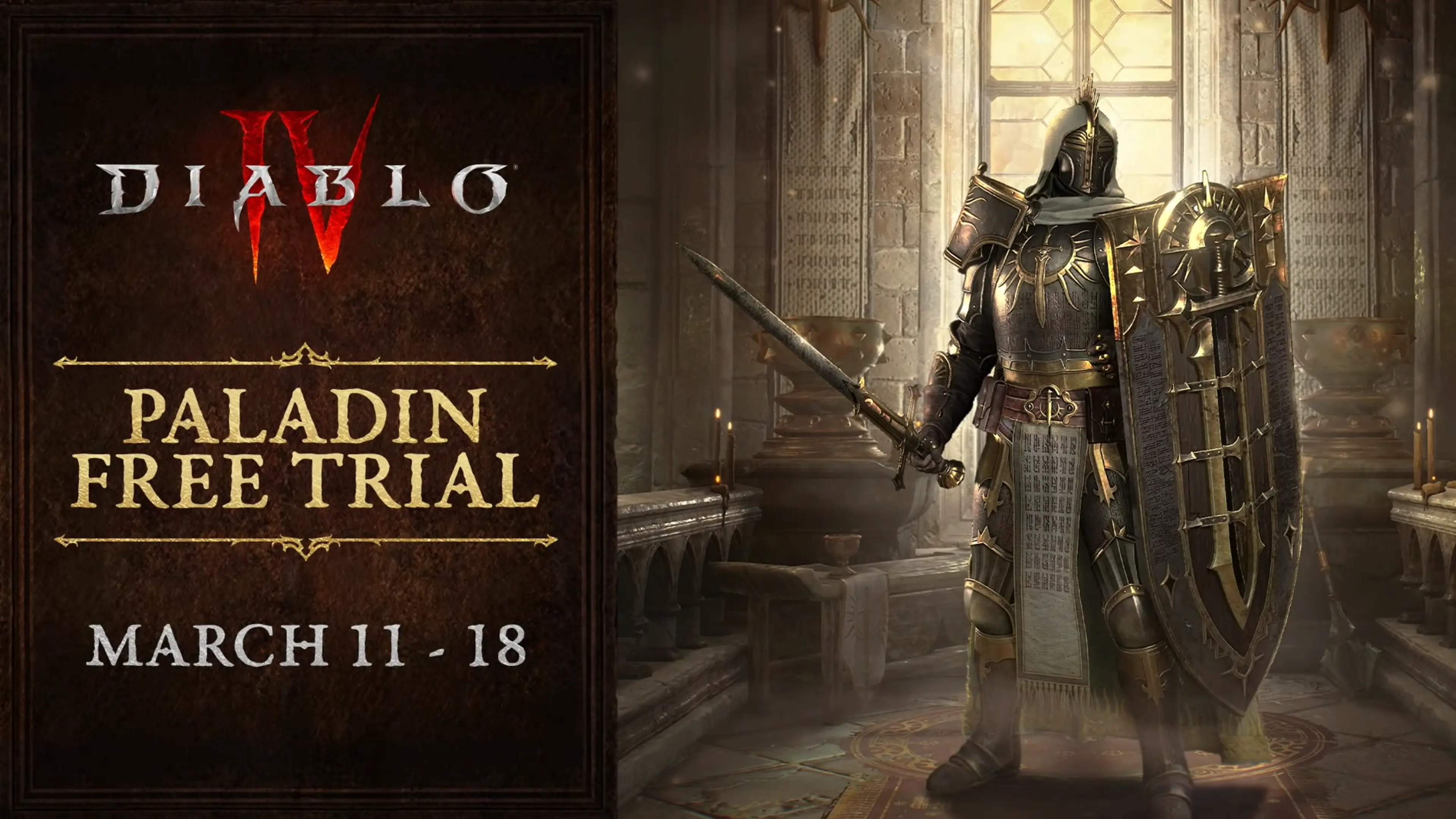 Paladin kostenlos in Diablo 4 testen