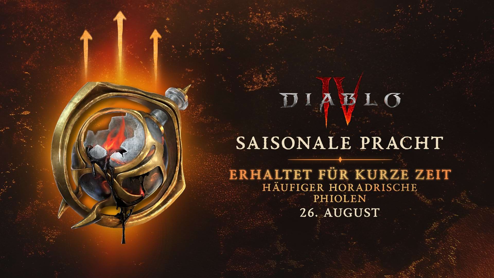 Saisonaler Pracht: Mehr Horadrische Phiolen in Diablo 4