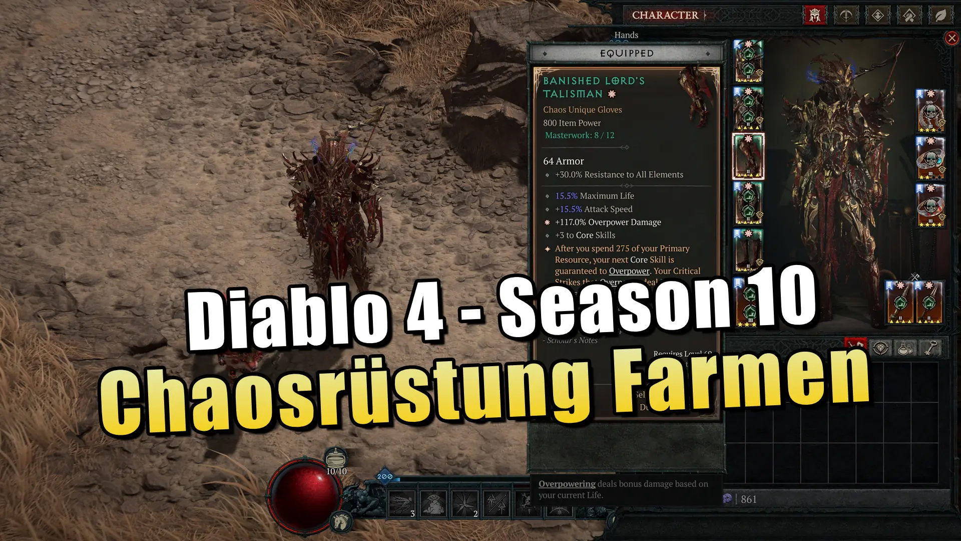 Chaosrüstung effizient farmen – Diablo 4 Season 10