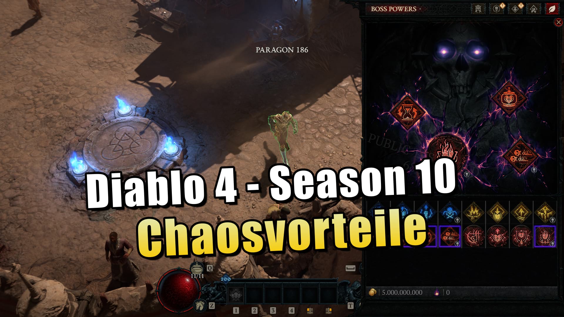 Diablo 4 Season 10: Chaosvorteile, Effekte & Aufwertung