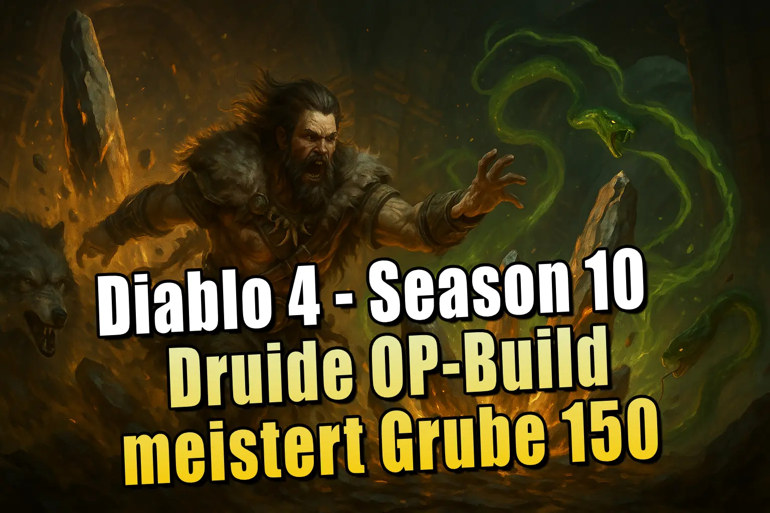 Diablo 4: Druide knackt Grube 150 in Season 10