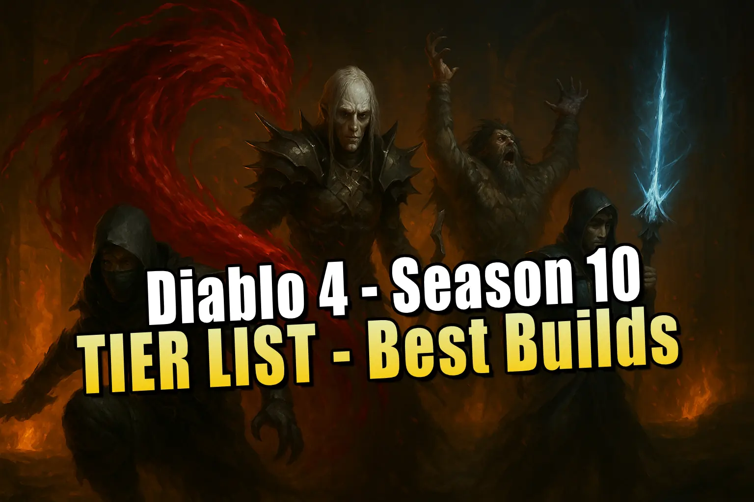 Tier List für Diablo 4 Season 10 – Die besten Builds im Überblick