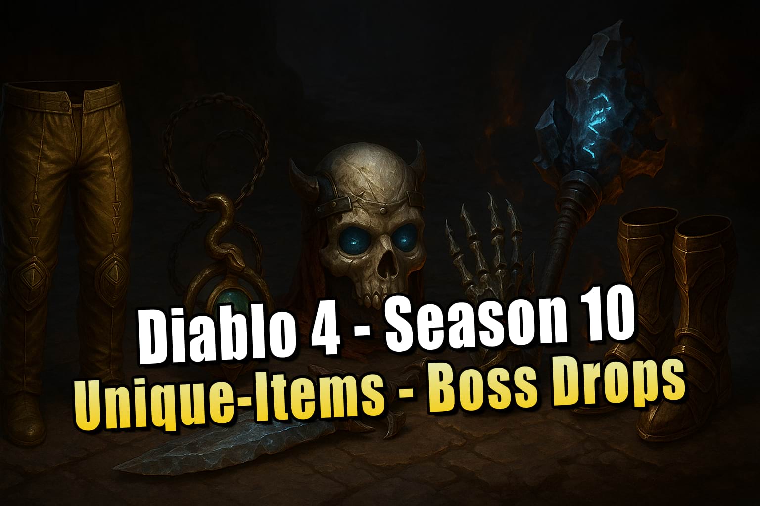 Diablo 4 Season 10: Diese Bosse droppen die neuen einzigartigen Items