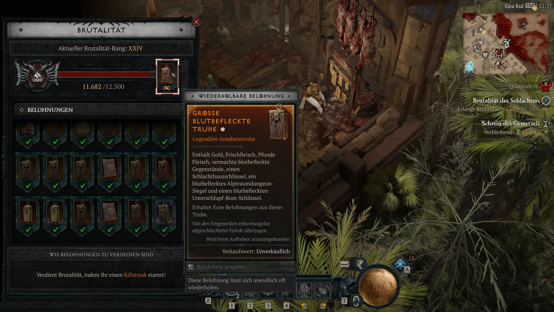 Diablo 4 Season 12 Brutalität-Ansehen Guide: Killstreaks, Farm-Tipps und alle 24 Belohnungen