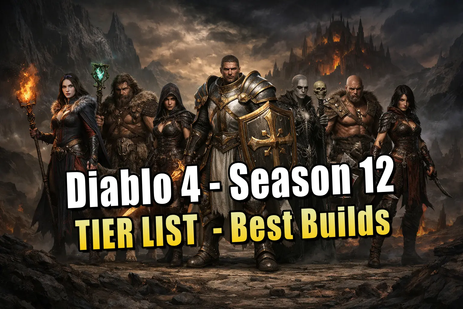 Diablo 4 Season 12: Tier List mit den besten Builds