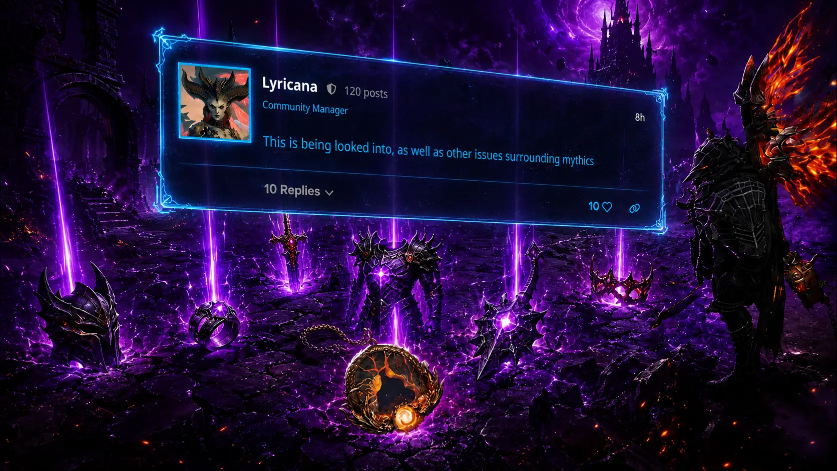 Diablo 4: Blizzard reagiert auf den Frust über extrem niedrige Mythic-Dropraten