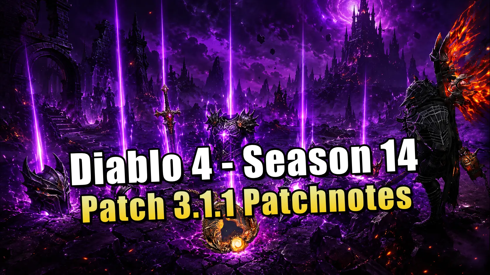 Diablo 4 Season 14: Patchnotes zum ersten Patch veröffentlicht