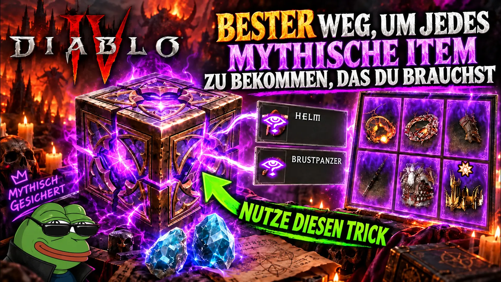 Diablo 4 Season 15: Mit diesem Trick bekommst du jedes Mythic ohne „Hergestellt“-Markierung