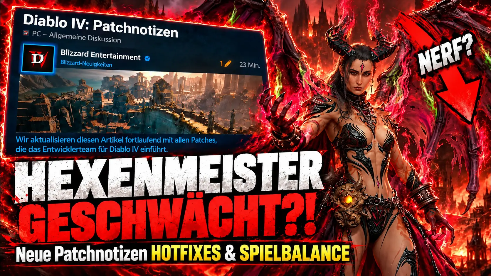 Diablo 4 Patch am 29. September: Diese Änderungen kommen in Season 15