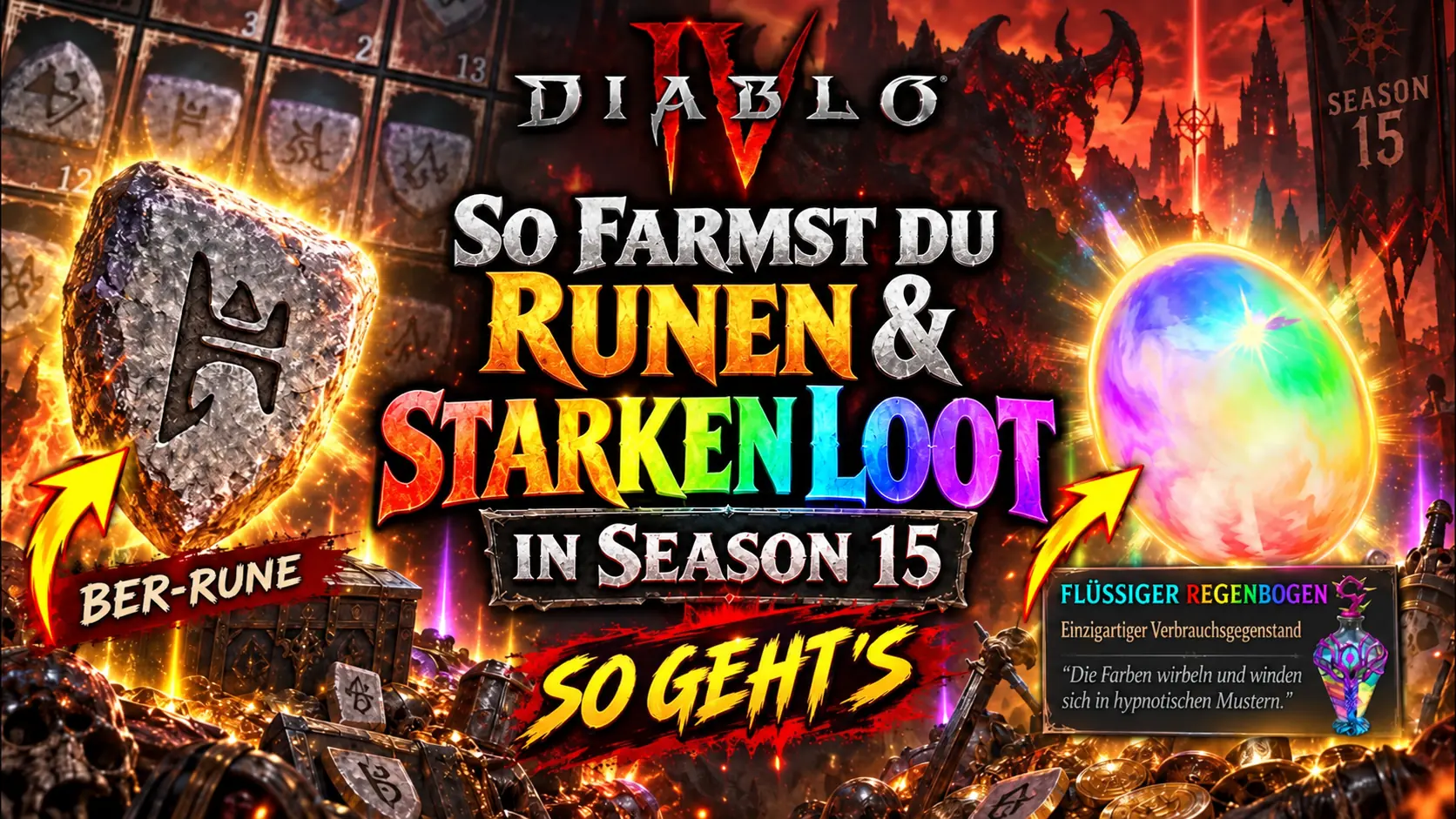 Diablo 4: So nutzt du das neue Ponylevel in Season 15 für starke Loot-Runs