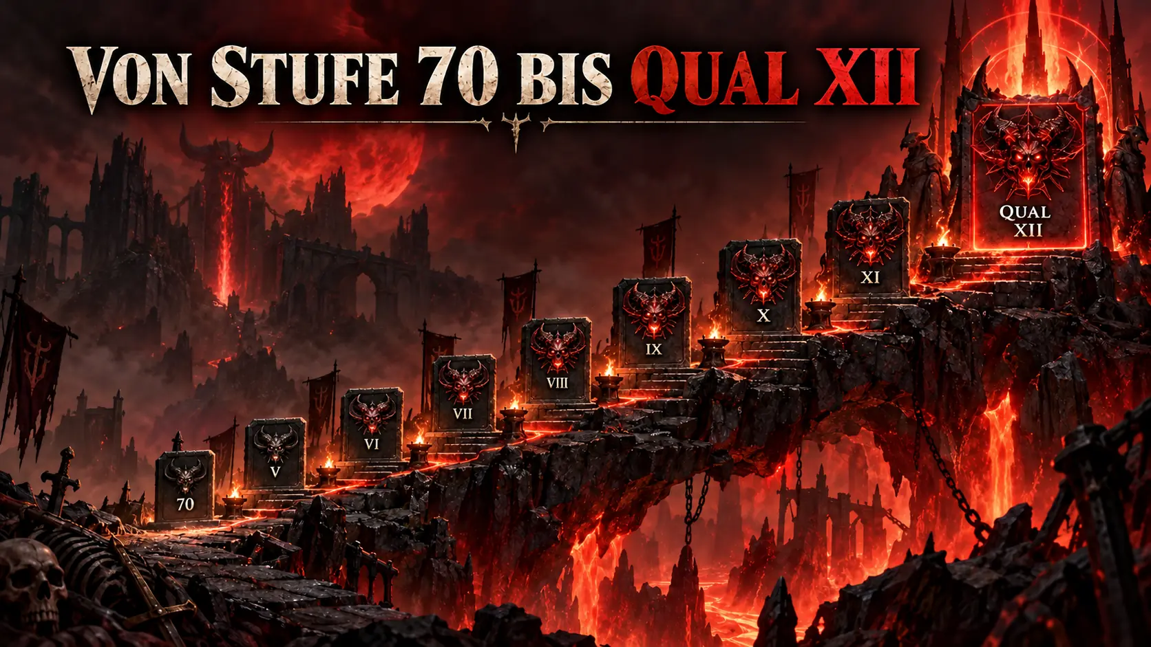 Diablo 4 Season 15 Fortschritts-Guide: Von Stufe 70 bis Qual XII