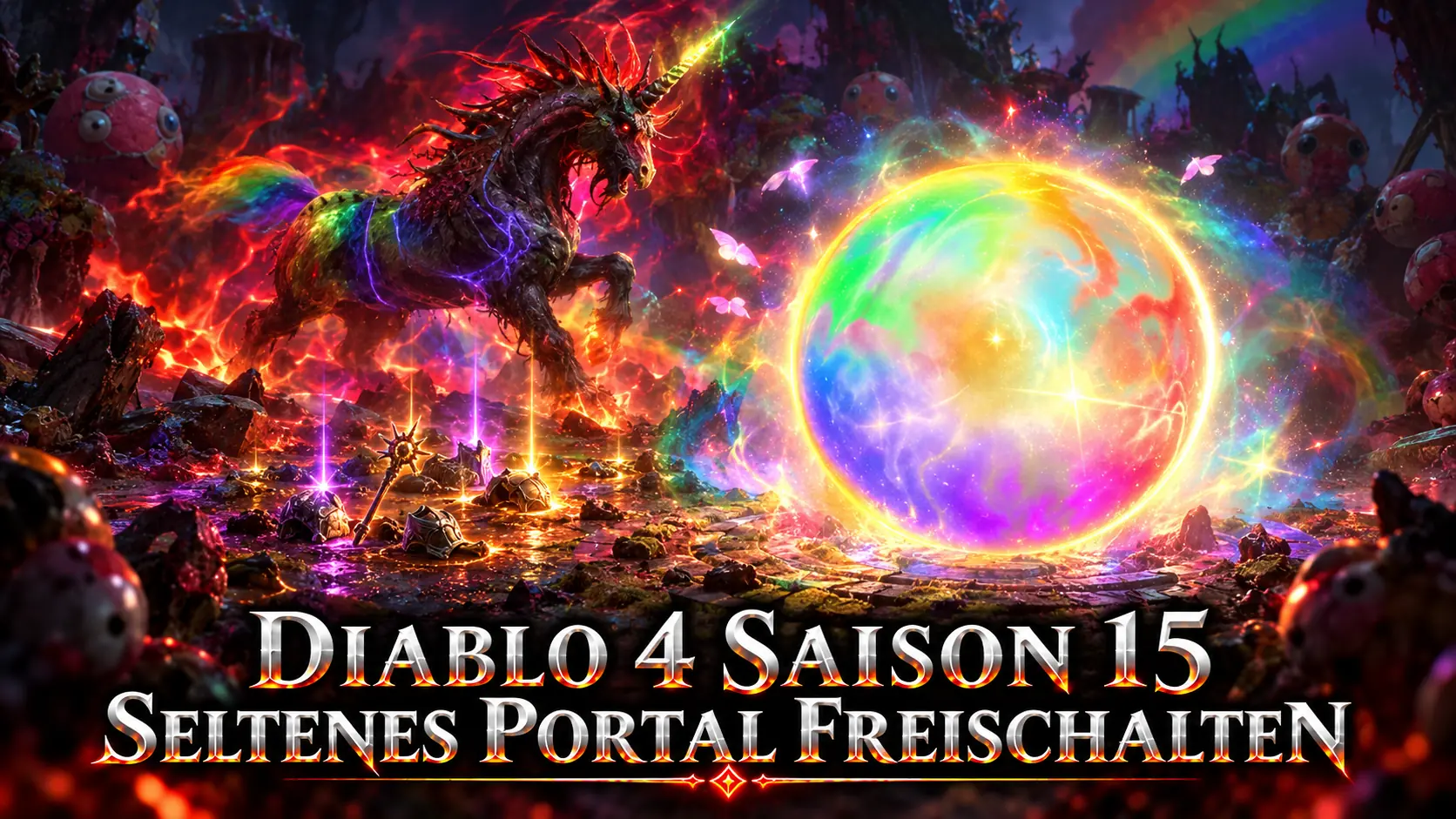 Diablo 4 Season 15: So bekommt man das seltene Regenbogenportal