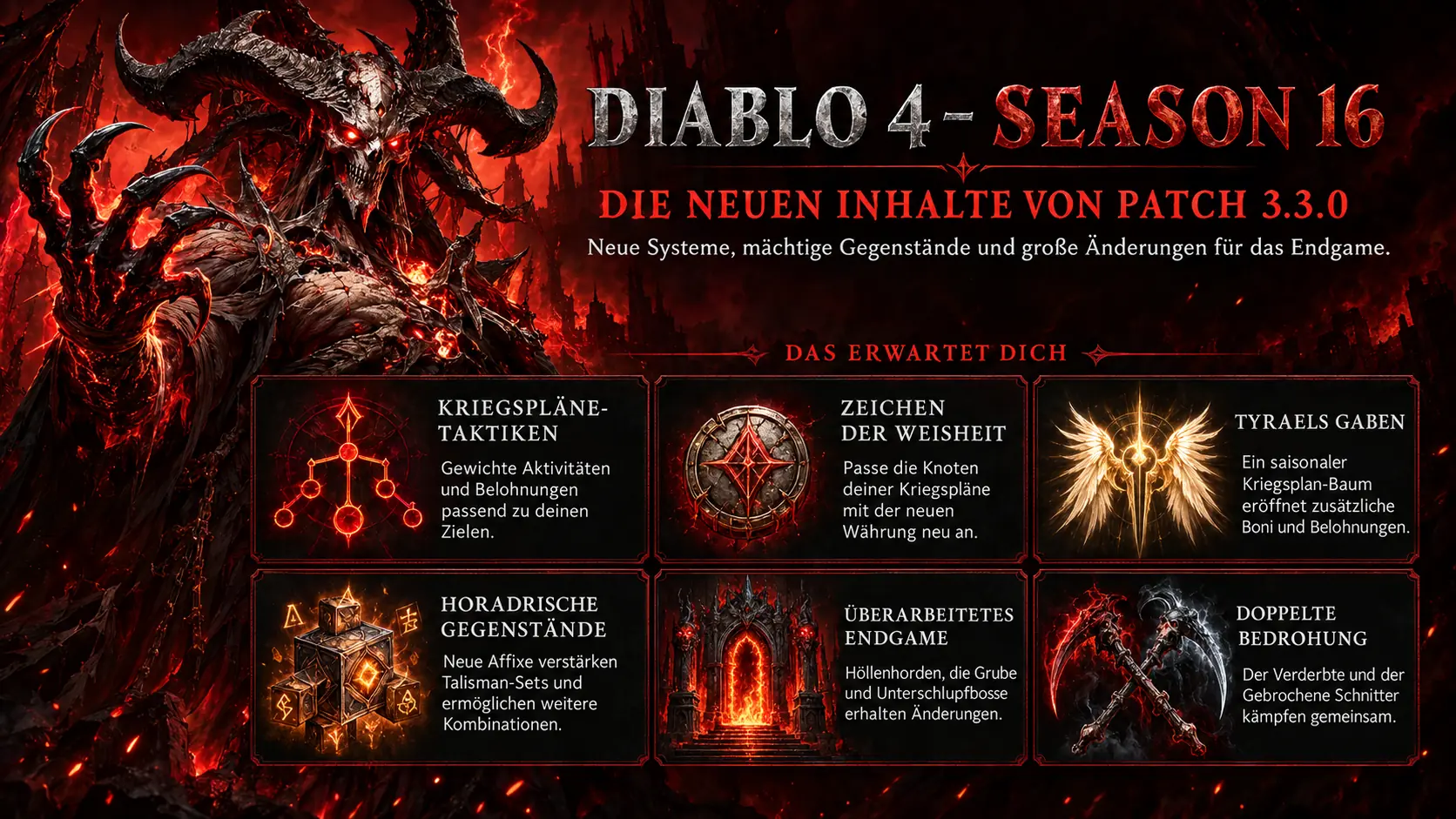Diablo 4: Alle Inhalte aus Season 16 im Überblick