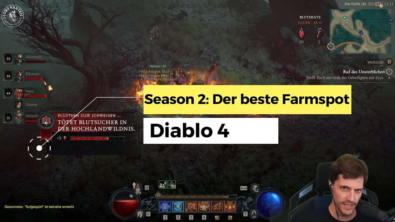 Diablo 4: Bester Farmspot in Season 2