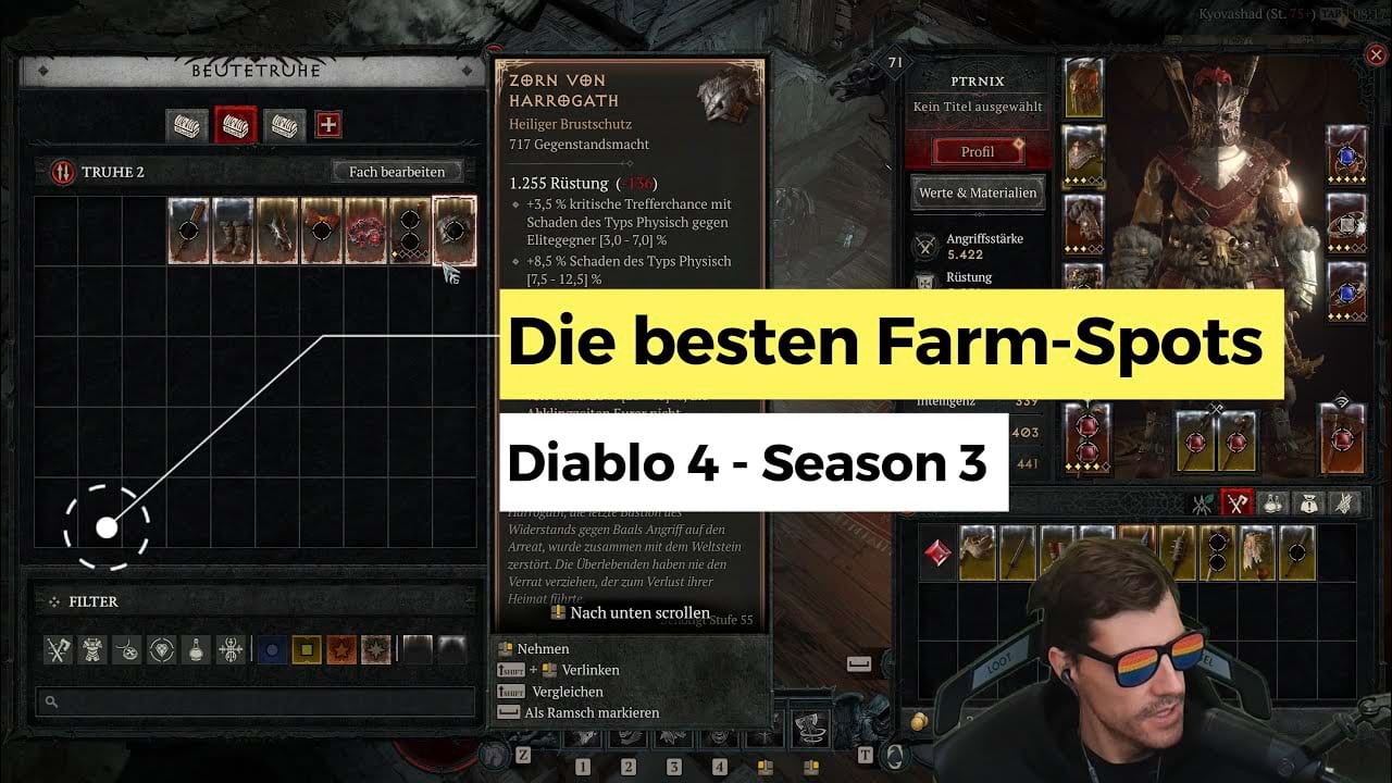 Arkane Beben in Diablo 4 Season 3: Der beste Farmspot für Erfahrung, Leitsteine & einzigartige Gegenstände