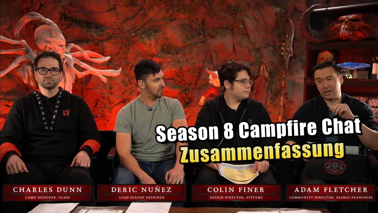 Diablo 4 Season 8: Alle Infos aus dem Campfire Chat