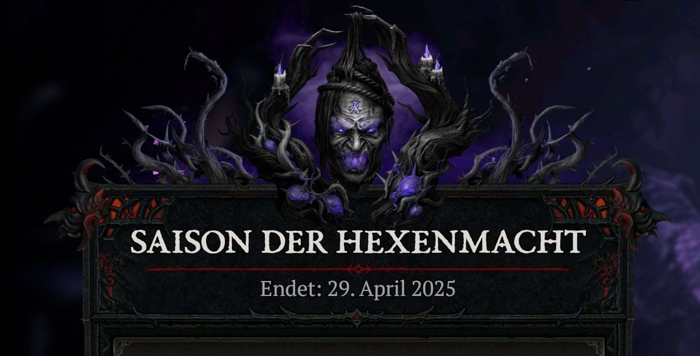Diablo 4: End-Datum von Season 7 & Start-Datum von Season 8 - 29. April 2025
