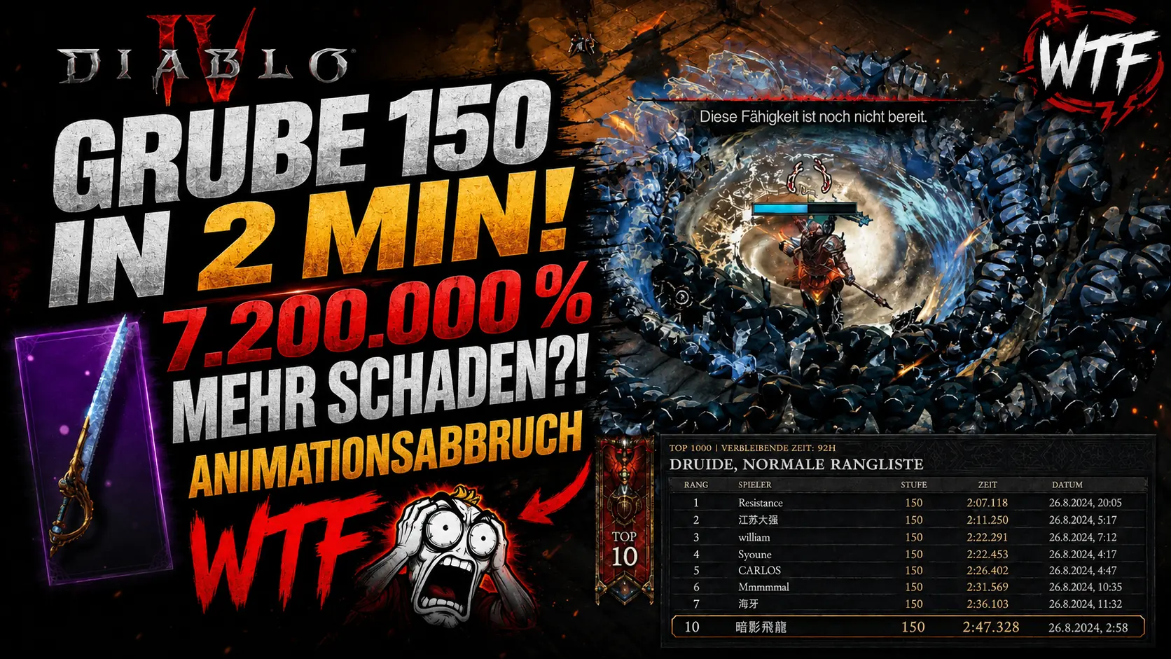 Diablo 4 Patch 3.1.3 ist live: Extreme Turm-Zeiten und wichtige Änderungen