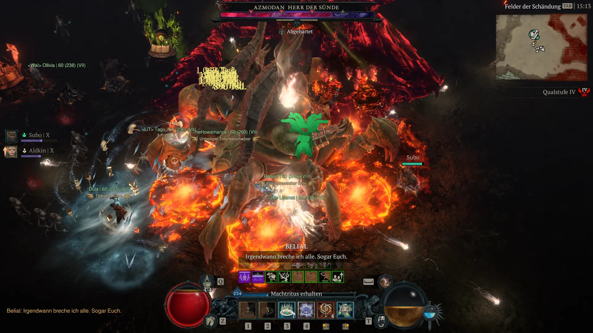 Paragon schnell leveln in Diablo 4