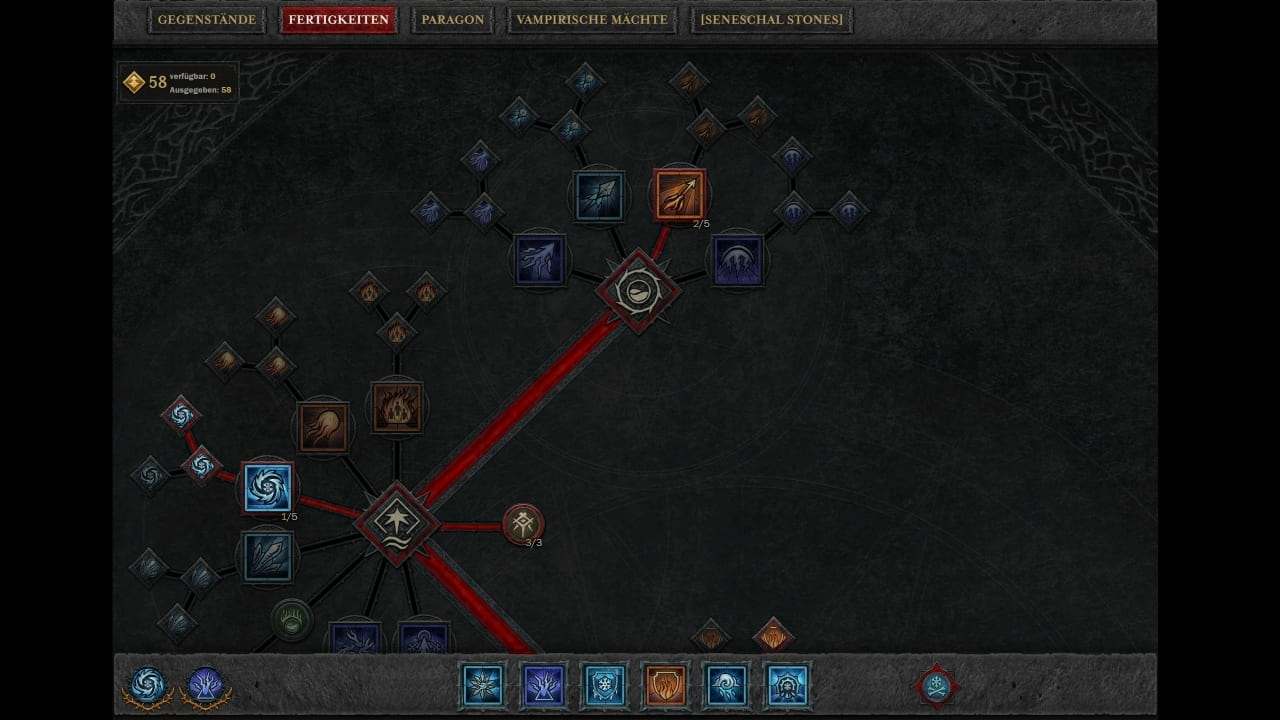 Talentbaum und Skillung für den Blizzard Build für den Zauberer in Diablo 4: Season 3