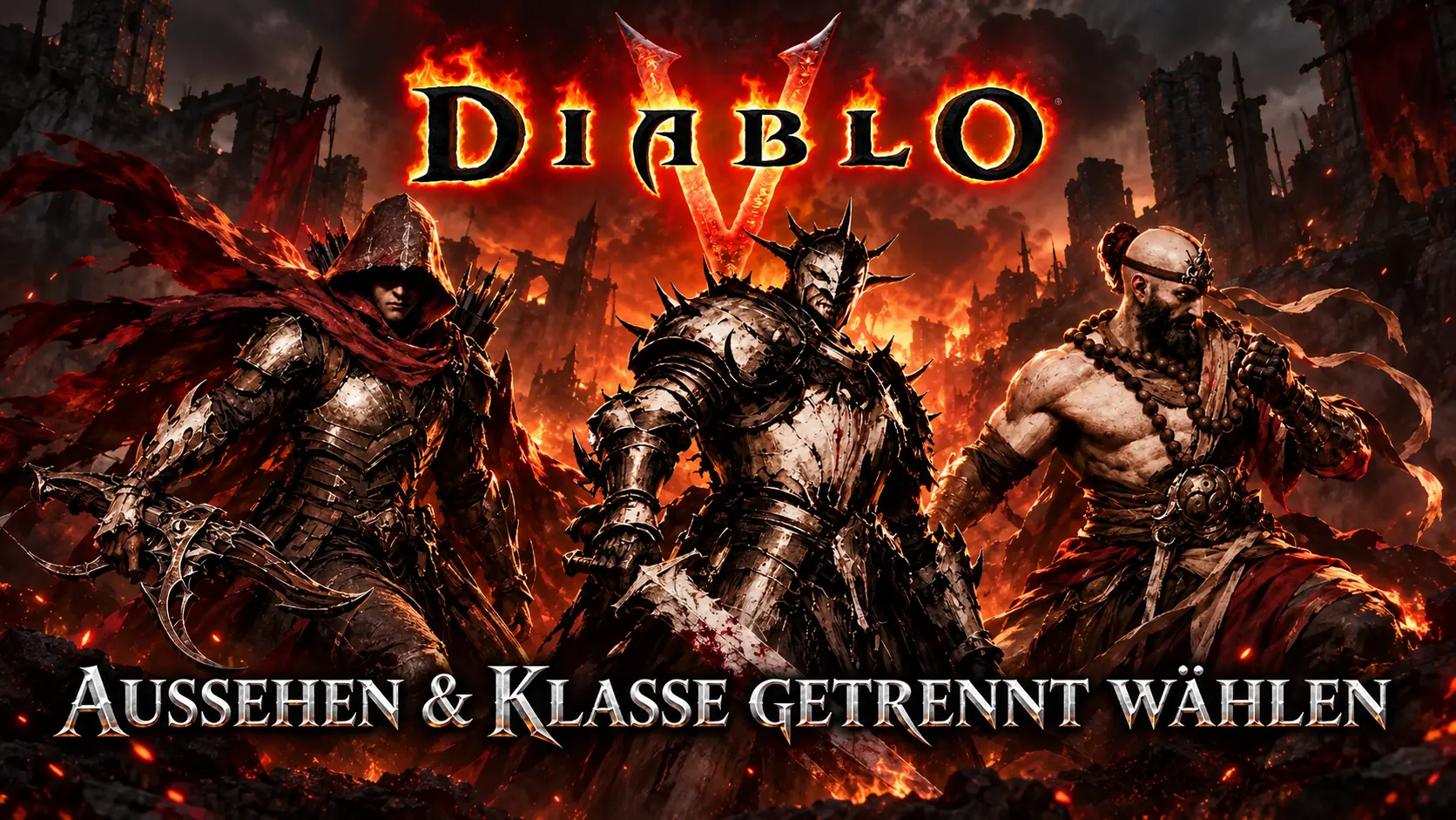 Charaktererstellung in Diablo 5: Aussehen ist nicht mehr an die Klasse gebunden