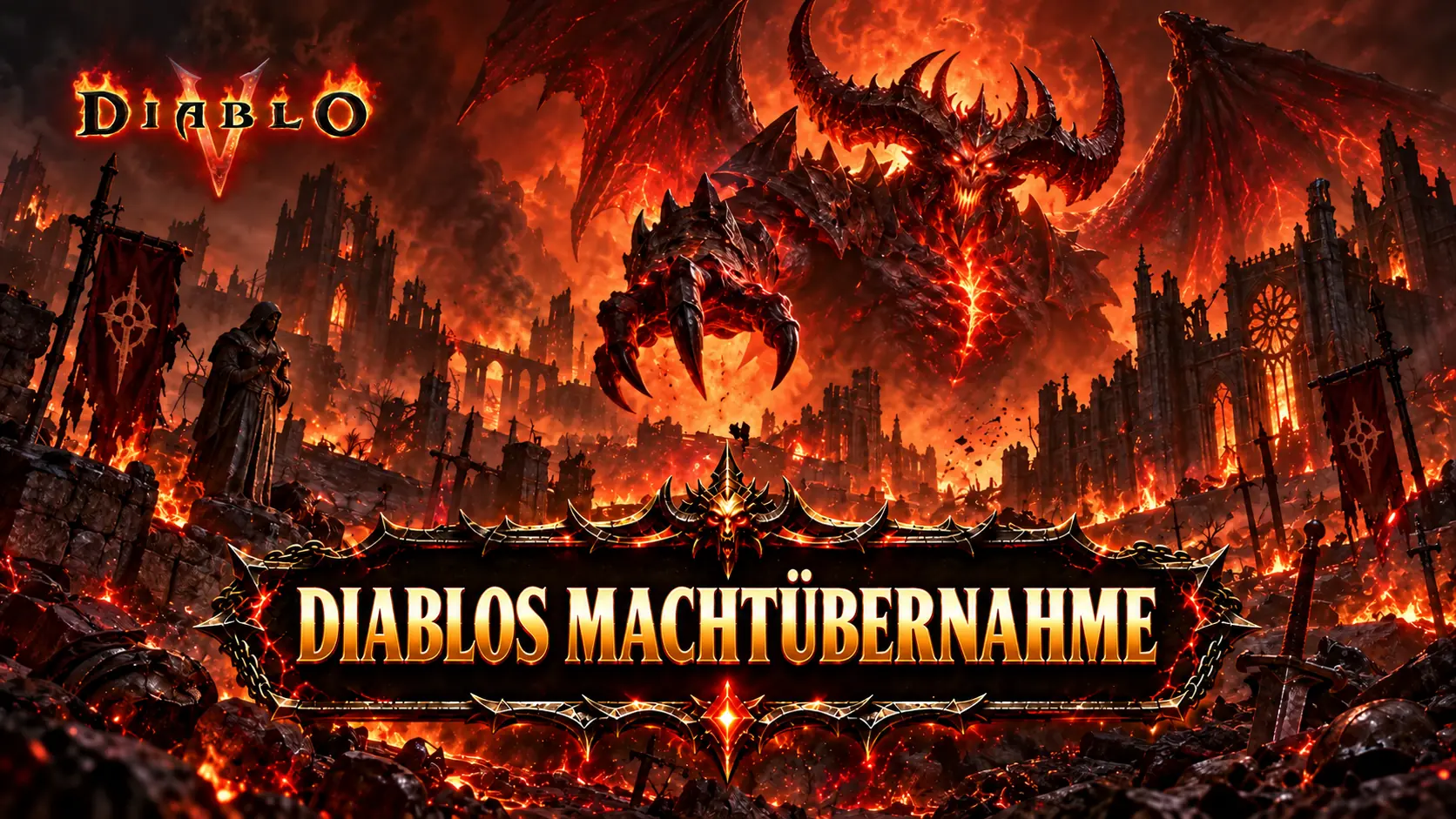 Diablo 5 beginnt nach Diablos Sieg – wie er Sanktuario eroberte, erfährst du in der Kampagne