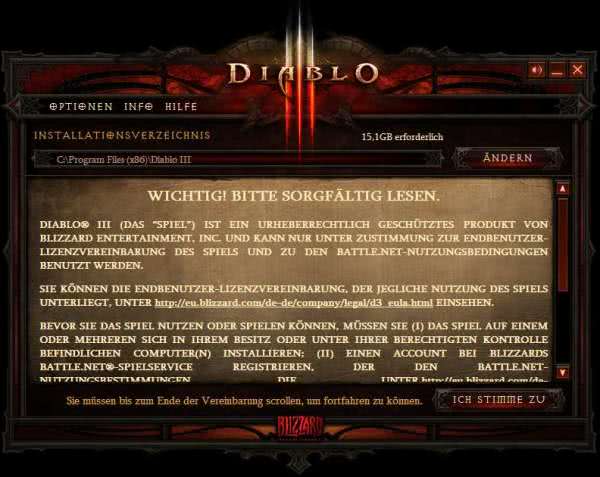 Diablo 3 Installation
