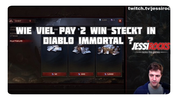 Diablo Immortal: Pay 2 Win?