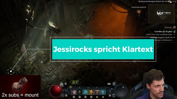 Blizzard im Visier: Jessirocks' kritische Auseinandersetzung mit Diablo 4