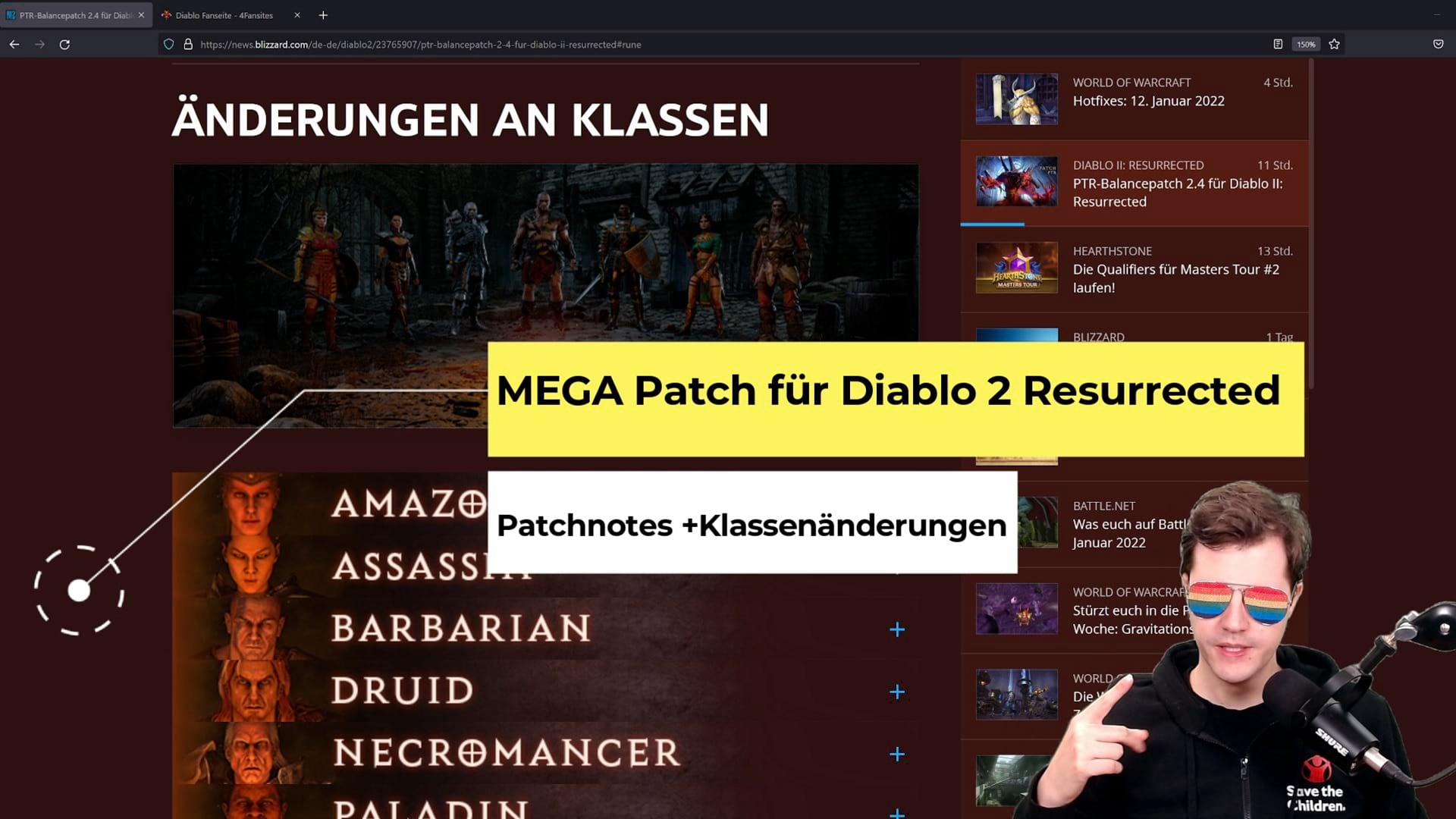 Diablo 2 Resurrected: Patchnotes zu Patch 2.4