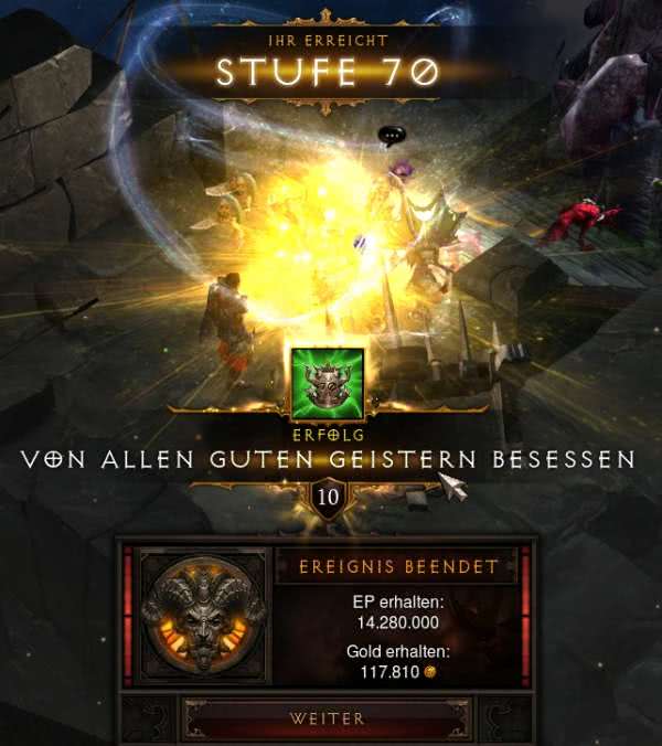 Level-Guide für Reaper of Souls