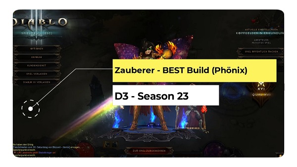 Diablo 3 - Zauberer: Best Build für Season 23