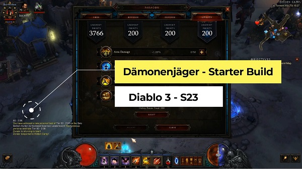 Diablo 3 - Dämonenjäger: Starter Build für Season 23
