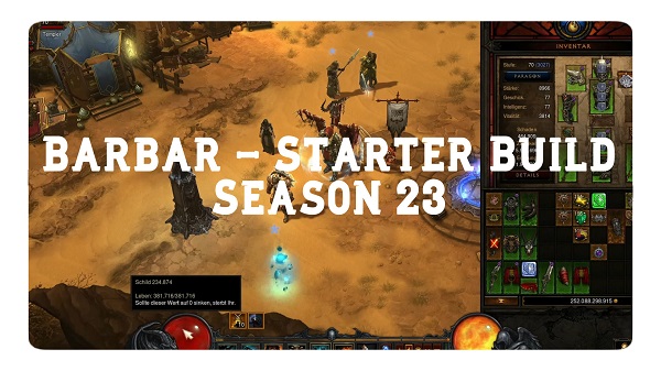 Diablo 3 - Barbar: Starter Build für Season 23
