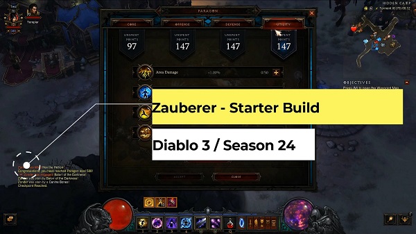 Diablo 3 - Zauberer: Starter Build für Season 24