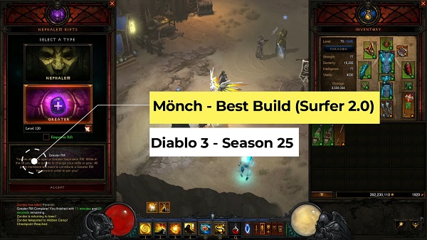 Mönch: Best Build für Season 25