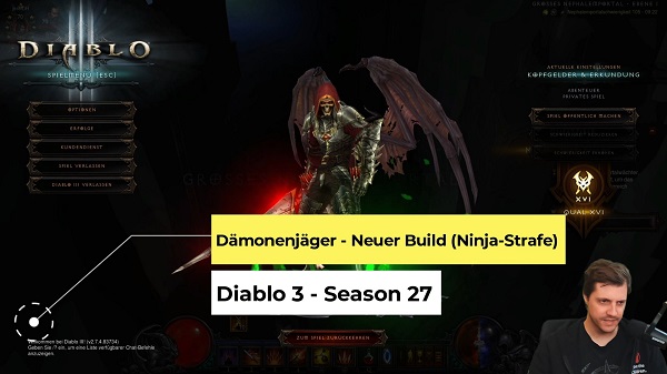 Diablo 3 - Season 27: Ninja Strafe Build