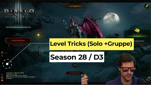 Season 28: Level Tricks für das Solo und Gruppenspiel