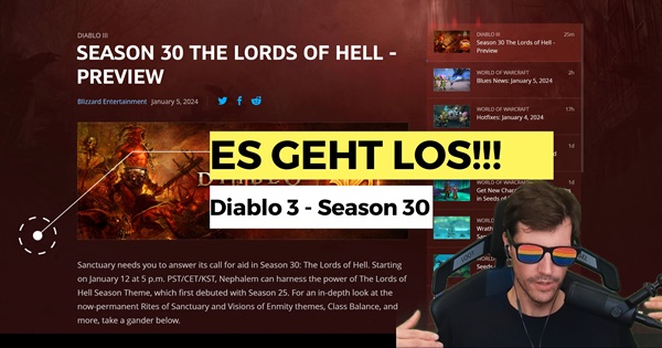 Diablo 3: Season 30 kommt in wenigen Tagen