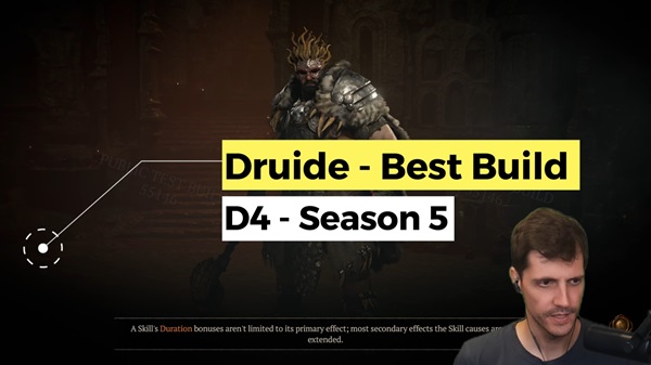 Diablo 4: Der Erdrutsch-Druide ist die stärkste Skillung in Season 5