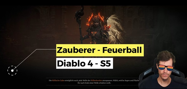 Diablo 4: Feuerball Skillung für den Zauberer
